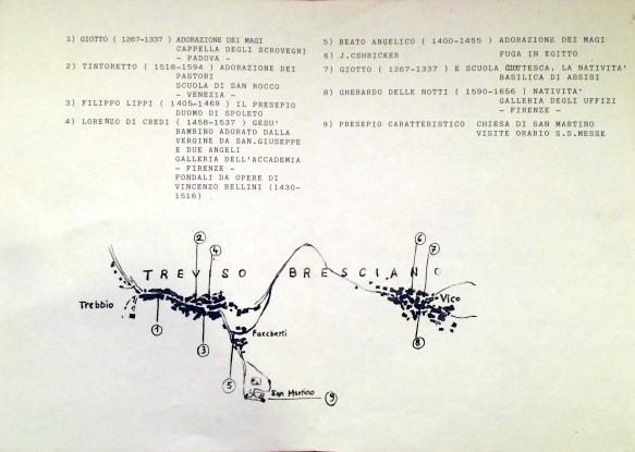 Volantino Presepi 1995-Retro